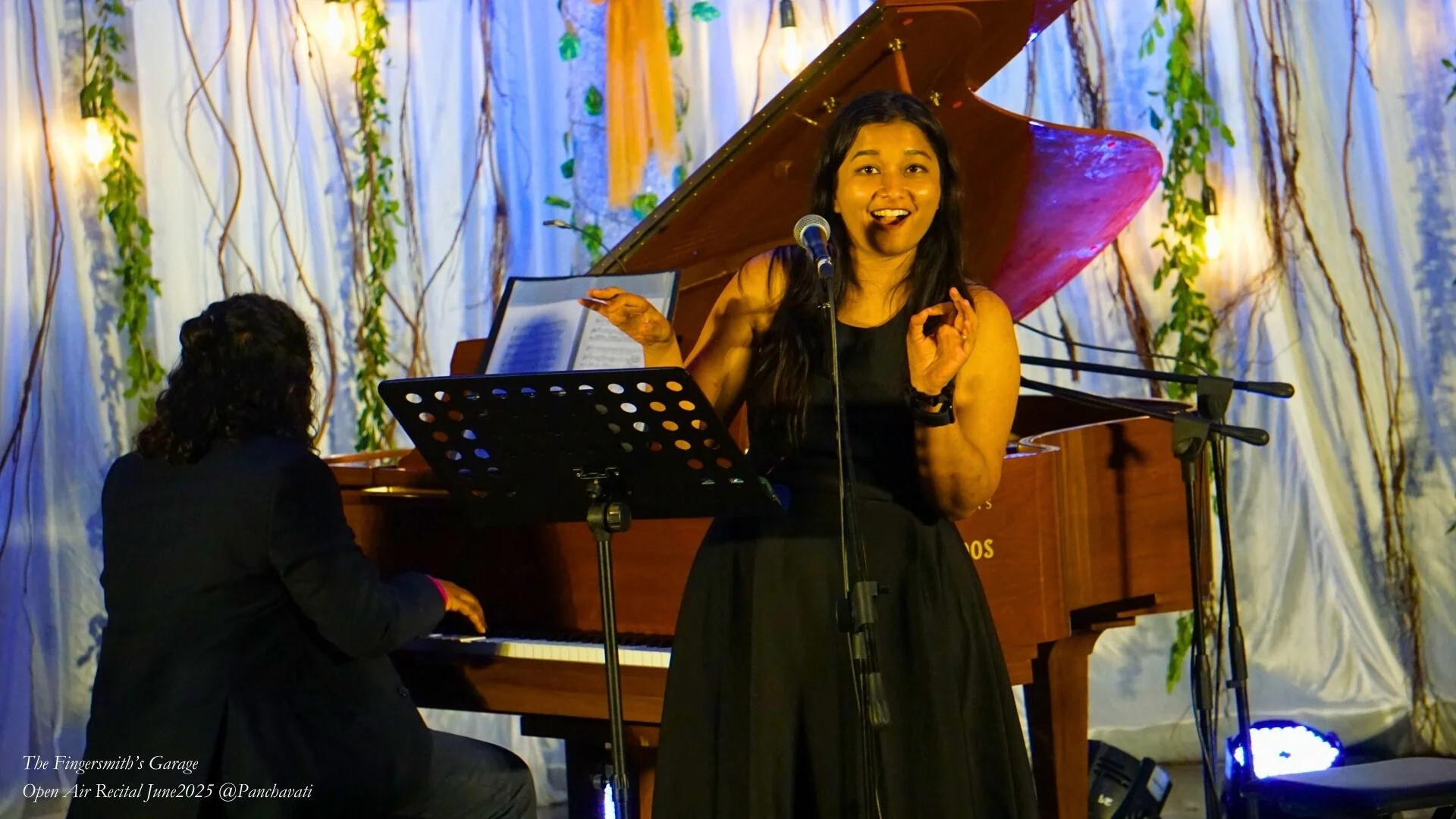 Guest artist Shubhangi Das performing at FSG Open Air Recital June 2025 — Panchavati, Bangalore