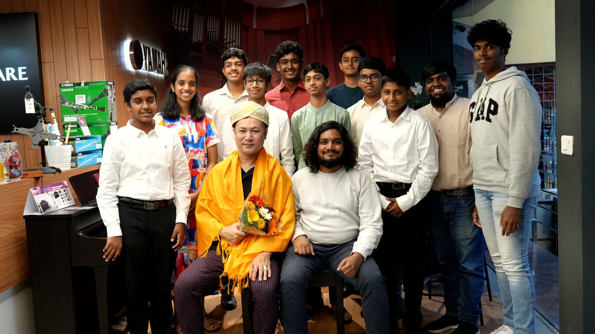 Nise Meruno piano workshop at Fingersmith's Garage